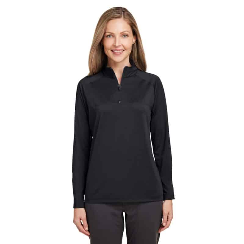 Custom Swannies Golf Ladies' Cook Quarter-Zip - 1