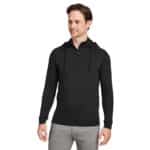 Custom Swannies Golf Men's Vandyke Quarter-Zip Hooded Sweatshirt - 1