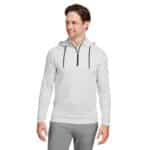 Custom Swannies Golf Men's Vandyke Quarter-Zip Hooded Sweatshirt