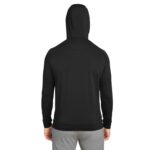 Custom Swannies Golf Men's Vandyke Quarter-Zip Hooded Sweatshirt - 2