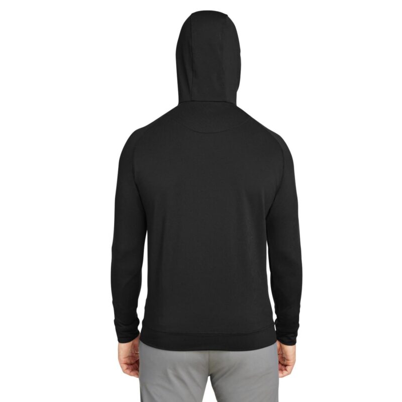 Custom Swannies Golf Men's Vandyke Quarter-Zip Hooded Sweatshirt - 2