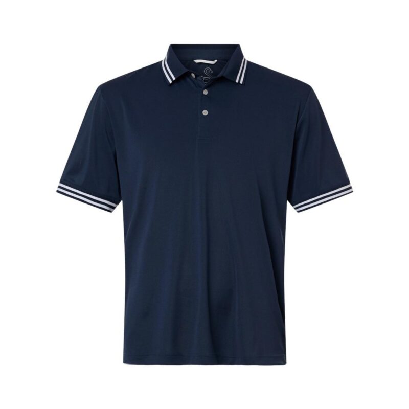 Custom Swannies Men's Thatcher Tipped Polo - SW8700 - 3