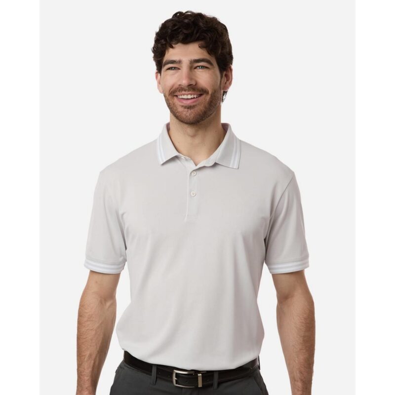Custom Swannies Men's Thatcher Tipped Polo - SW8700