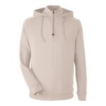 Custom Swannies Golf Men's Vandyke Quarter-Zip Hooded Sweatshirt - 7