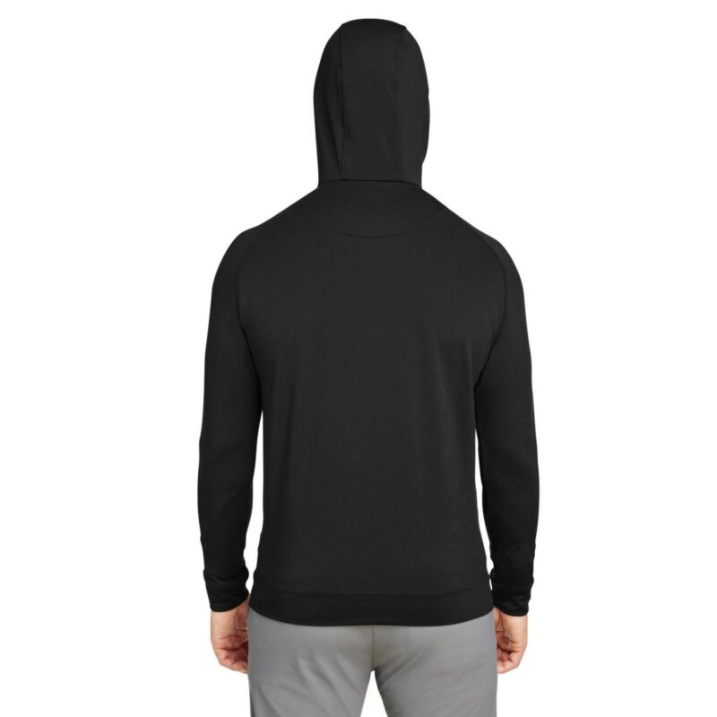 Custom Swannies Golf Men's Vandyke Quarter-Zip Hooded Sweatshirt - 2