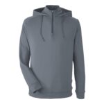 Custom Swannies Golf Men's Vandyke Quarter-Zip Hooded Sweatshirt - 5