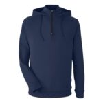 Custom Swannies Golf Men's Vandyke Quarter-Zip Hooded Sweatshirt - 6