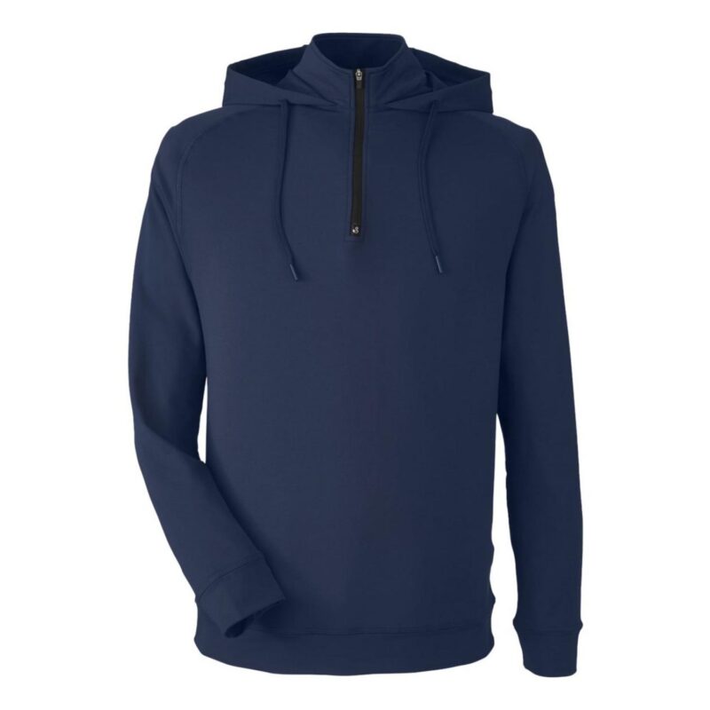 Custom Swannies Golf Men's Vandyke Quarter-Zip Hooded Sweatshirt - 6