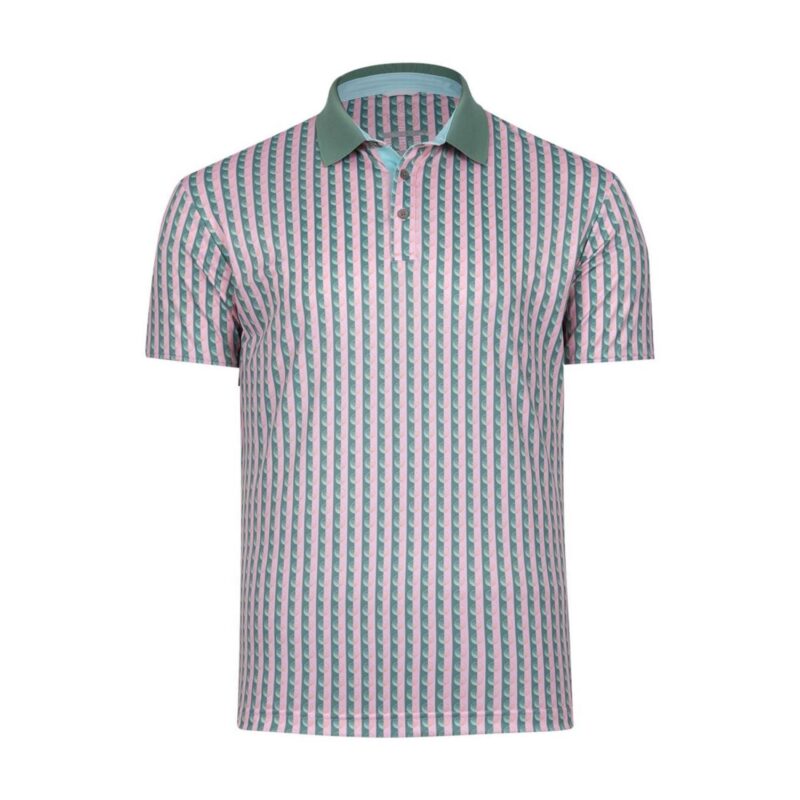 Custom Swannies Men's Greens Piqué Polo