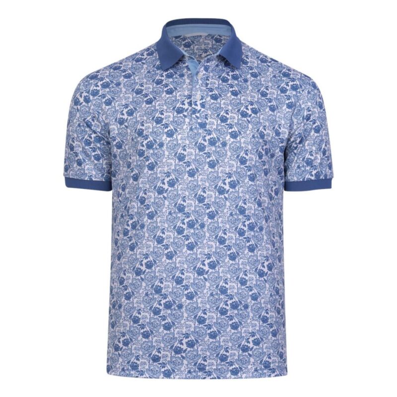 Custom Swannies Men's Haven Piqué Polo - 1