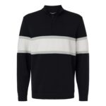 Custom Swannies Men's Owen Quarter-Zip Colorblock Pullover - 1