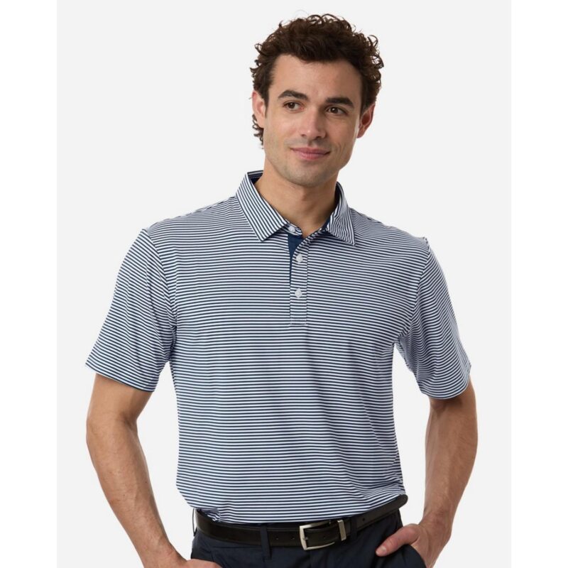 Custom Swannies Men's Smith Striped Polo
