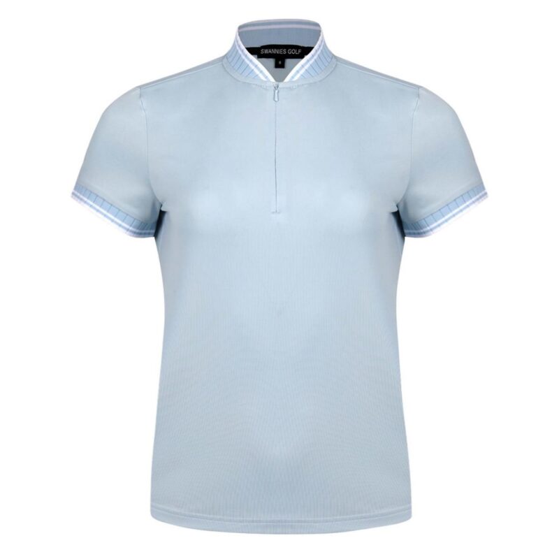 Custom Swannies Women's Tara Tipped Polo
